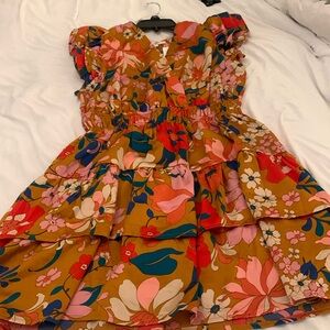 NWT Entro Patterned Dress